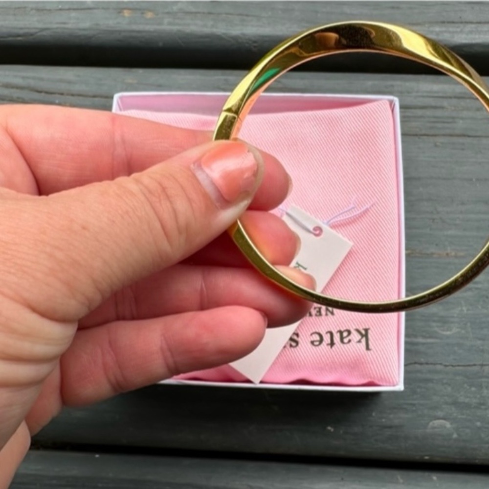 Kate Spade Gold Bangle Bracelet - Picture 6 of 11